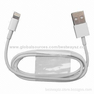 USB Cable for iPhone, with MFI Certificate, 8-pin Connector